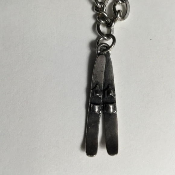 James Avery Retired Water Skiis Charm - Picture 3 of 9